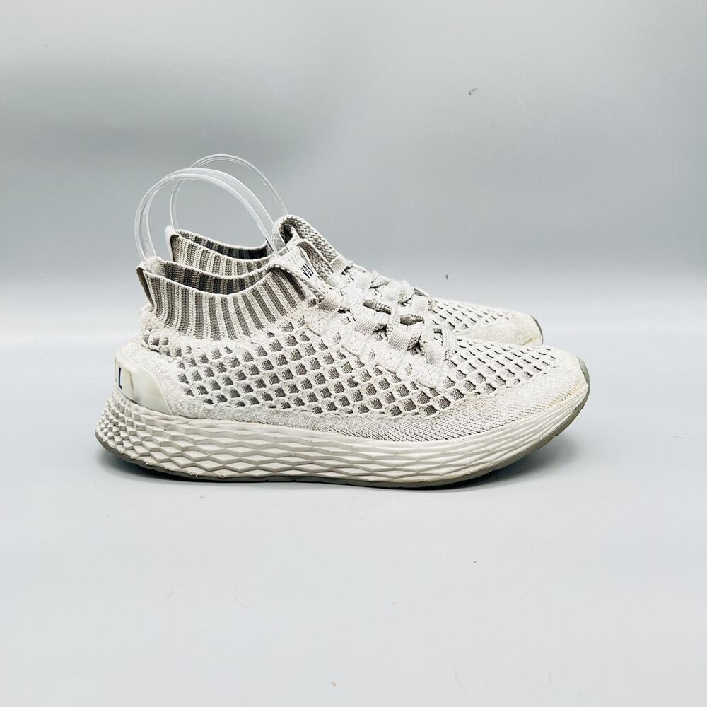 NOBULL Shoes Womens 6.5 Gray Knit Low Top Running Athletic Sneakers Comfort